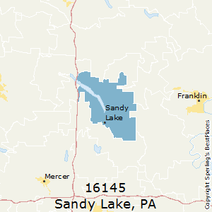 Sandy_Lake,Pennsylvania County Map