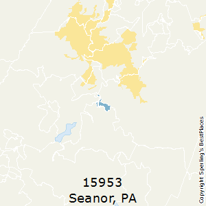 Seanor,Pennsylvania County Map