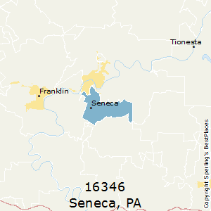 Seneca,Pennsylvania County Map