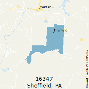 Sheffield,Pennsylvania County Map