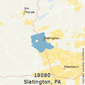 Slatington (zip 18080), PA