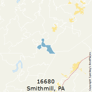 Smithmill,Pennsylvania County Map