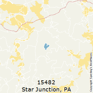 Star_Junction,Pennsylvania County Map