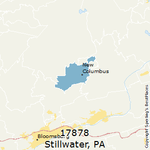 Stillwater,Pennsylvania County Map