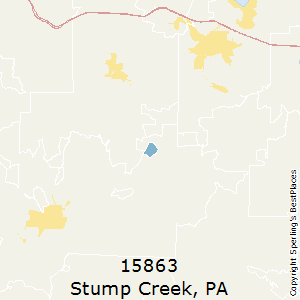 Stump_Creek,Pennsylvania County Map