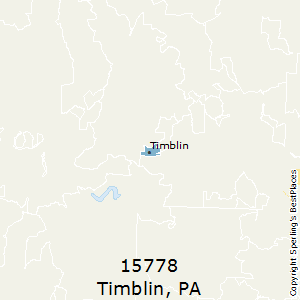 Timblin,Pennsylvania County Map