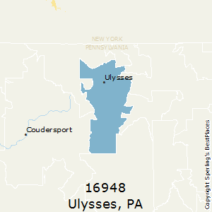Ulysses,Pennsylvania County Map