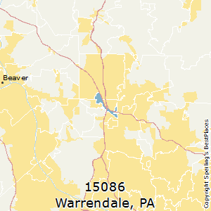 Warrendale,Pennsylvania County Map