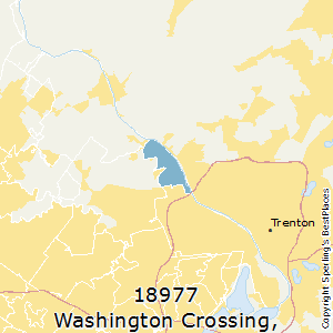 Washington_Crossing,Pennsylvania County Map