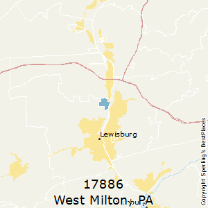 West_Milton,Pennsylvania County Map