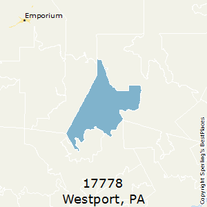 Westport,Pennsylvania County Map