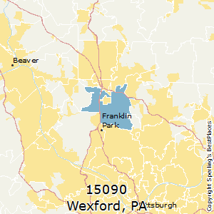 Wexford,Pennsylvania County Map