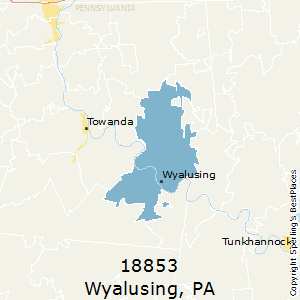 Wyalusing,Pennsylvania County Map