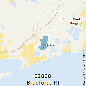 Bradford,Rhode Island County Map