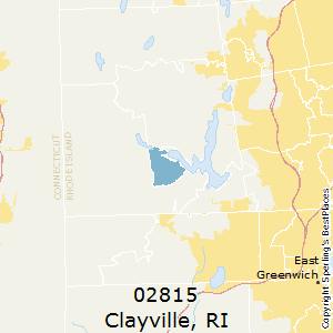 Clayville,Rhode Island County Map
