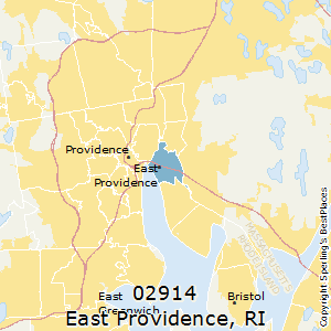 East_Providence,Rhode Island County Map