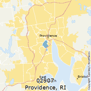 Providence,Rhode Island County Map