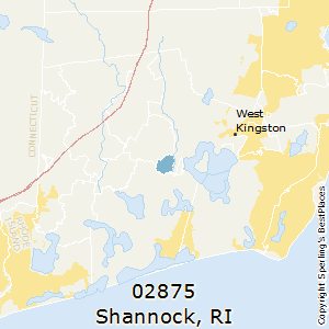 Shannock,Rhode Island County Map