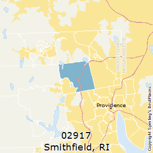 Smithfield,Rhode Island County Map