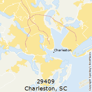 Charleston,South Carolina County Map
