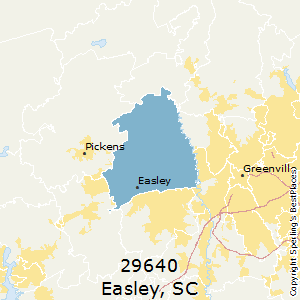 Easley Sc Zip Code Map Best Places To Live In Easley (Zip 29640), South Carolina