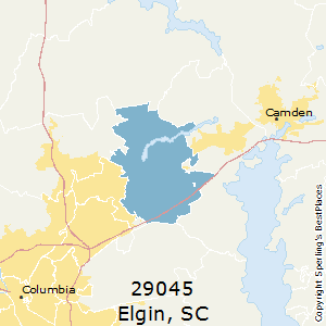 Elgin Sc Zip Code Map Best Places To Live In Elgin (Zip 29045), South Carolina