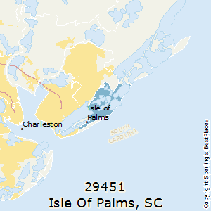 Isle_of_Palms,South Carolina County Map
