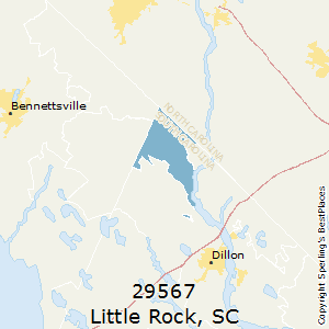 Little_Rock,South Carolina County Map