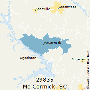 Mc_Cormick,South Carolina County Map