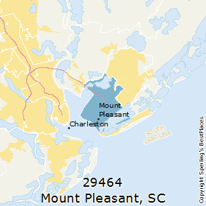 Mount_Pleasant,South Carolina County Map
