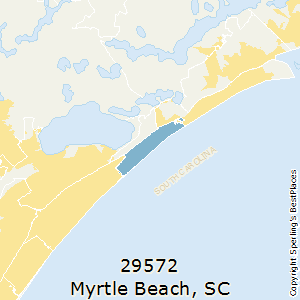 Myrtle_Beach,South Carolina County Map