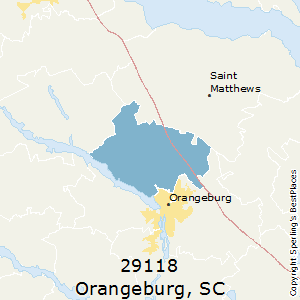 Orangeburg Sc Zip Code Map Best Places To Live In Orangeburg (Zip 29118), South Carolina
