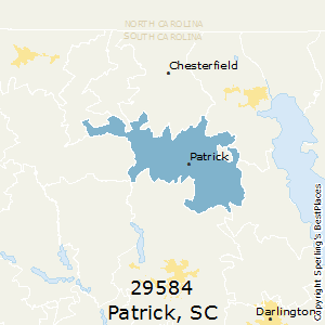 Patrick,South Carolina County Map