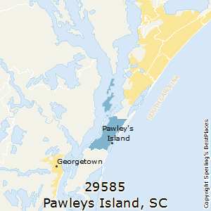 Pawleys_Island,South Carolina County Map