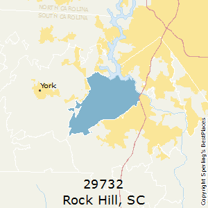 Rock_Hill,South Carolina County Map
