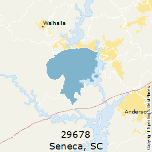 Seneca South Carolina Map Best Places To Live In Seneca (Zip 29678), South Carolina