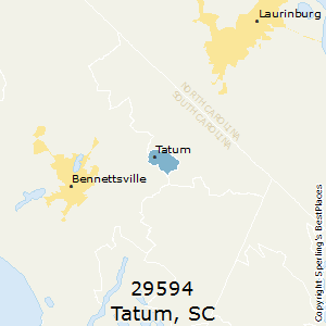 Tatum,South Carolina County Map