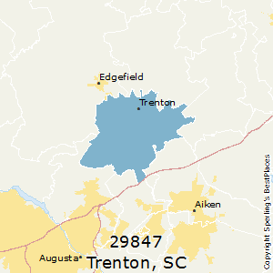 Trenton,South Carolina County Map