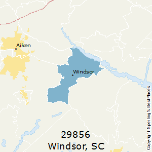 Windsor,South Carolina County Map