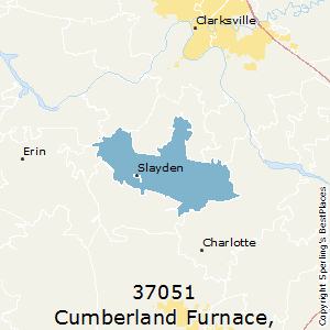 Cumberland_Furnace,Tennessee County Map