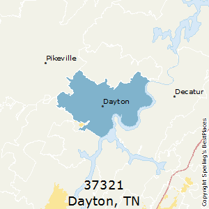 Dayton,Tennessee County Map