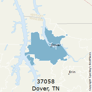 Dover,Tennessee County Map