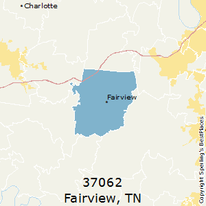 Fairview,Tennessee County Map