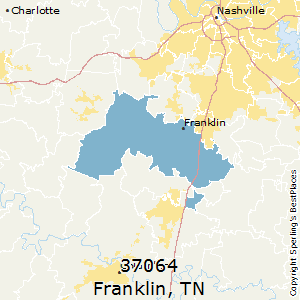 Franklin,Tennessee County Map