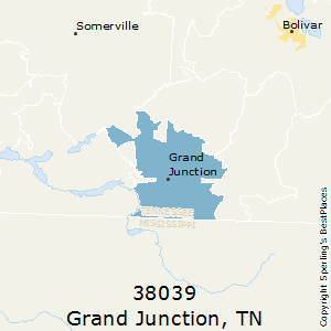 Grand_Junction,Tennessee County Map