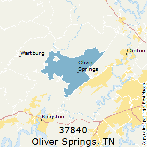 Oliver Springs Tn Map Best Places To Live In Oliver Springs (Zip 37840), Tennessee