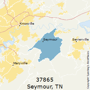 Seymour,Tennessee County Map