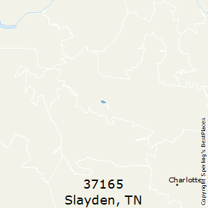 Slayden,Tennessee County Map