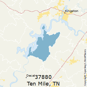 Ten_Mile,Tennessee County Map