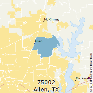 allen tx zip code map Best Places To Live In Allen Zip 75002 Texas allen tx zip code map